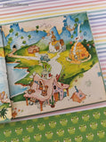 Vintage 1986 1st Printing The Wuzzles and the Big Game by Gail George Miniature Hardcover