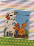 Vintage 1997 Sheri Lewis' Lamb Chop & Friends Blue Ribbon Kitten Miniature Golden Softcover