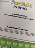 Vintage 1983 1st Printing Garfield in Space Random House Miniature Softcover