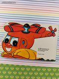 Vintage 1988 Whirly the Helicopter Baby Driver Book Miniature Board Hardcover
