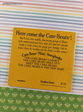 Vintage 1983 The Care Bears' Garden Random House Miniature Softcover