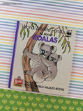 Vintage 1986 Wendy's World Wildlife Books WWF All About Koalas Miniature Hardcover