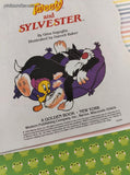 Vintage 1990 Tweety and Sylvester Golden Super Shape Softcover