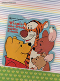 Vintage 1976 Walt Disney Presents Winnie-the-Pooh and His Friends Golden Super Shape Softcover