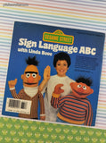 Vintage 1985 1st Printing Sesame Street Sign Language ABC with Linda Bove Softcover