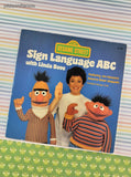 Vintage 1985 1st Printing Sesame Street Sign Language ABC with Linda Bove Softcover