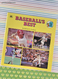 Vintage 1989 Golden Little Look-Look Baseball's Best Softcover