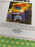 Vintage 2001 Mattel Hot Wheels: Explorers Softcover