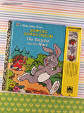 Vintage 1993 Golden Sound Story Books, The Tortoise and the Hare Hardcover