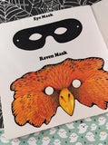 Vintage 1982 1st Printing Halloween Masks Random House Softcover, Unused