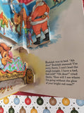 Vintage 1992 Randy the Reckless Reindeer Christmas Pop-Up Hardcover, Like New