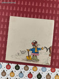 Vintage 1980 First-Start Easy Reader Friendly Snowman Miniature Softcover