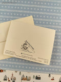 Vintage 2002 House Mouse Merry, Merry, Merry Christmas Greeting Card, Unused