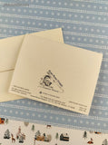 Vintage 2002 House Mouse Sending Best Wishes Christmas Greeting Card, Unused