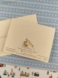 Vintage 2003 House Mouse Season of Happiness Christmas Greeting Card, Unused