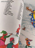 Vintage 1992 KidsBooks Hidden Pictures Santa's Super Surprises Oversized Illustrated Hardcover