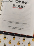 Vintage 1974 12th Printing Campbell Cookbook: Cooking with Soup Hardcover, Spiral Bound