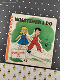 Vintage 1948 Whatever I Do Pattibook 5 Spiral-Bound Softcover