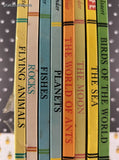 Vintage 1961 Golden Library of Knowledge Hardcover Set/8 Books