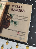 Vintage 1971 Start-Right Elf Book, Wild Babies, Miniature Hardcover