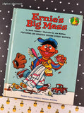 Vintage 1981 Sesame Street Start-to-Read Ernie's Big Mess Hardcover