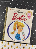 2012 Little Golden Book: The World of Barbie Hardcover, Like New