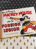 Vintage 1980 Walt Disney's Mickey Mouse Joins the Foreign Legion Best Comics Hardcover