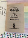 Vintage 1995 1st Printing Susette the Ghost Buster Adventures, Inc. Mallory Tarcher Softcover
