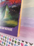 Vintage 1990's R.L. Stine Goosebumps #9, Welcome to Camp Nightmare Softcover