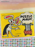 Vintage 1979 1st Printing Puzzle Magic TW4414 Troll Books Softcover