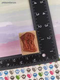 Vintage Rubber Stampede A303-B Garfield the Cat Wooden Block/Rubber Stamp