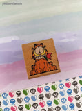Vintage Rubber Stampede A305-C Garfield Catsanova Wooden Block/Rubber Stamp