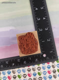 Vintage Rubber Stampede A302-C Garfield and Friends Wooden Block/Rubber Stamp