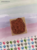 Vintage Rubber Stampede A302-C Garfield and Friends Wooden Block/Rubber Stamp