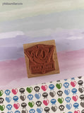 Vintage Rubber Stampede A704-C Garfield "Well, Duh!" Wooden Block/Rubber Stamp