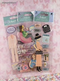 A Touch of Jolee's Dimensional New Baby Expectant Mom 3-Dimensional Sticker Packs Set/3, New/Sealed