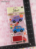 Jolee's "On the Road" 3-Dimensional Sticker Pack, New/Sealed