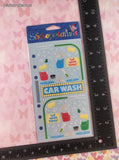 Vintage Stickopotamus Stickers, Car Wash Today!, 1 Sheet New & Sealed