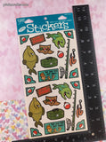 Vintage Frances Meyer FMI Gone Fishing Stickers, 1 Sheet New & Sealed