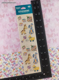 Vintage Frances Meyer FMI Baby Toys Stickers, 2 Sheets New & Sealed
