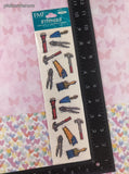 Vintage Frances Meyer FMI Tools Stickers, 2 Sheets New & Sealed