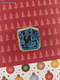 Vintage 2000 Stampin' Up! Christmas Chonky Snowman Wooden Block/Rubber Stamp