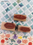 Vintage Stampin' Up Sweet Moments Set/3 Wooden Block/Rubber Stamps