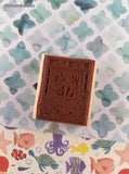 Vintage 1999 Stampin' Up! "Hello" Bird at the Window Garden Wooden Block/Rubber Stamp
