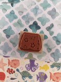 Vintage 2005 Stampin' Up! Summer Swim Shorts Wooden Block/Rubber Stamp, CLEAN