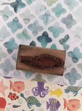 Vintage 2004 Stampin' Up! One Little Baby... Wooden Block/Rubber Stamp
