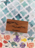 Vintage 2004 Stampin' Up! One Little Baby... Wooden Block/Rubber Stamp