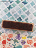 Vintage 2003 Stampin' Up! Teddy Bear Celebration Border Wooden Block/Rubber Stamp