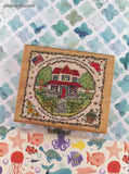 Vintage Inkadinkado #91082 "Home is More than a Place" Wooden Block/Rubber Stamp