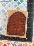 Vintage 1995 Stampin' Up! "Home Tweet Home" Birdhouses Wooden Block/Rubber Stamp